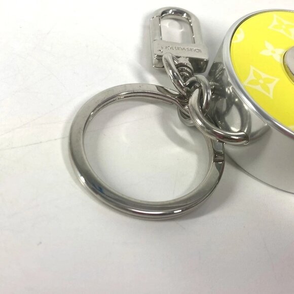 LOUIS VUITTON MP3111 Monogram Porte Cles Meter Meter Tape Measure Key Holder - Picture 10 of 11